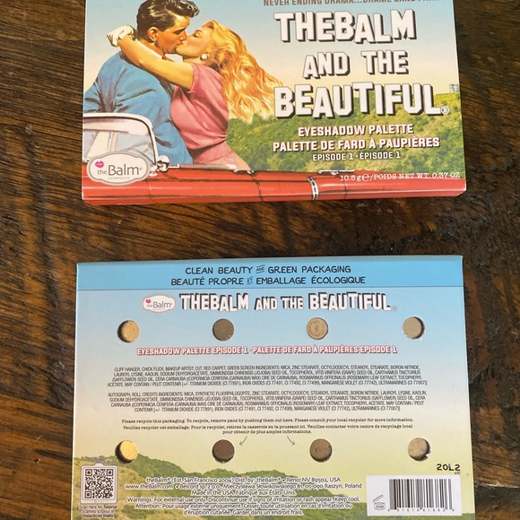 The Balm and the Beautiful - Episode 1 Eyeshadow Palette NIB New In Box - Picture 6 of 7